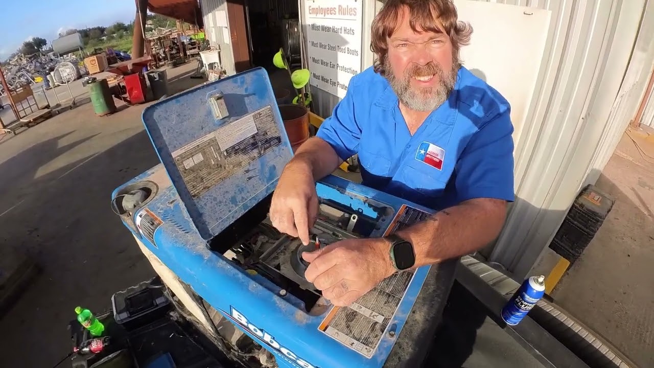 Starting a miller welder after setting several years.