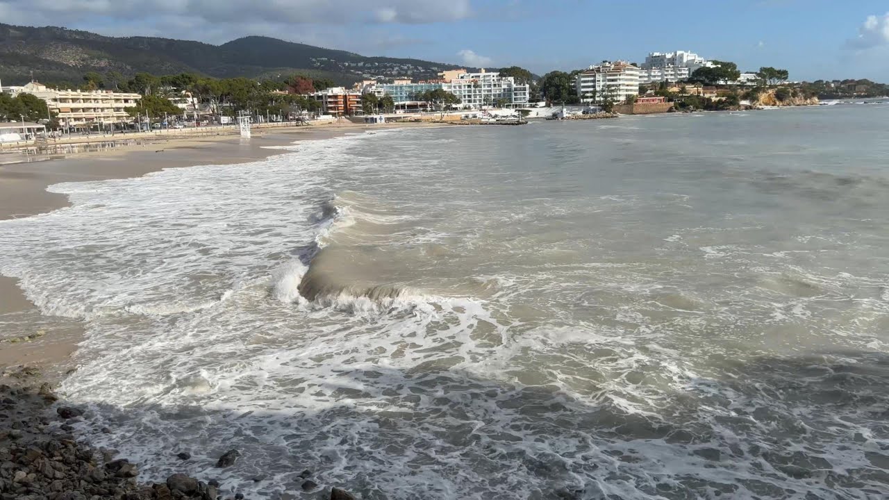 Temporal en la Playa de Palmanova