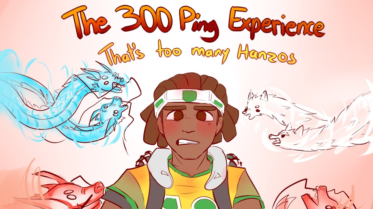 The 300 Ping experience - That's too many Hanzos | OVERWATCH