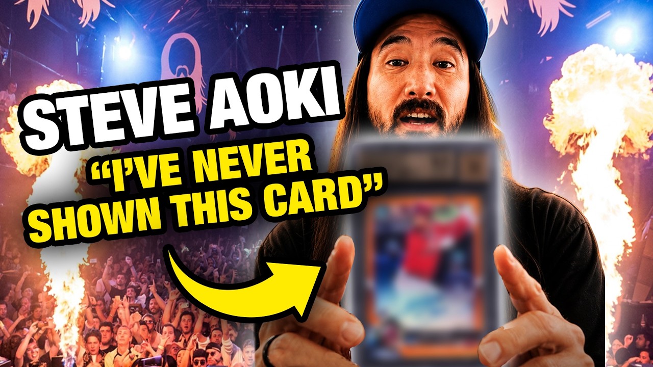 I saw Steve Aoki's multi-million dollar collection