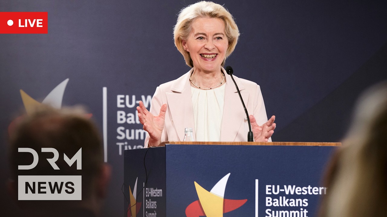 LIVE: EU President Ursula von der Leyen Unveils 21st Russia Sanctions Package | AC1G