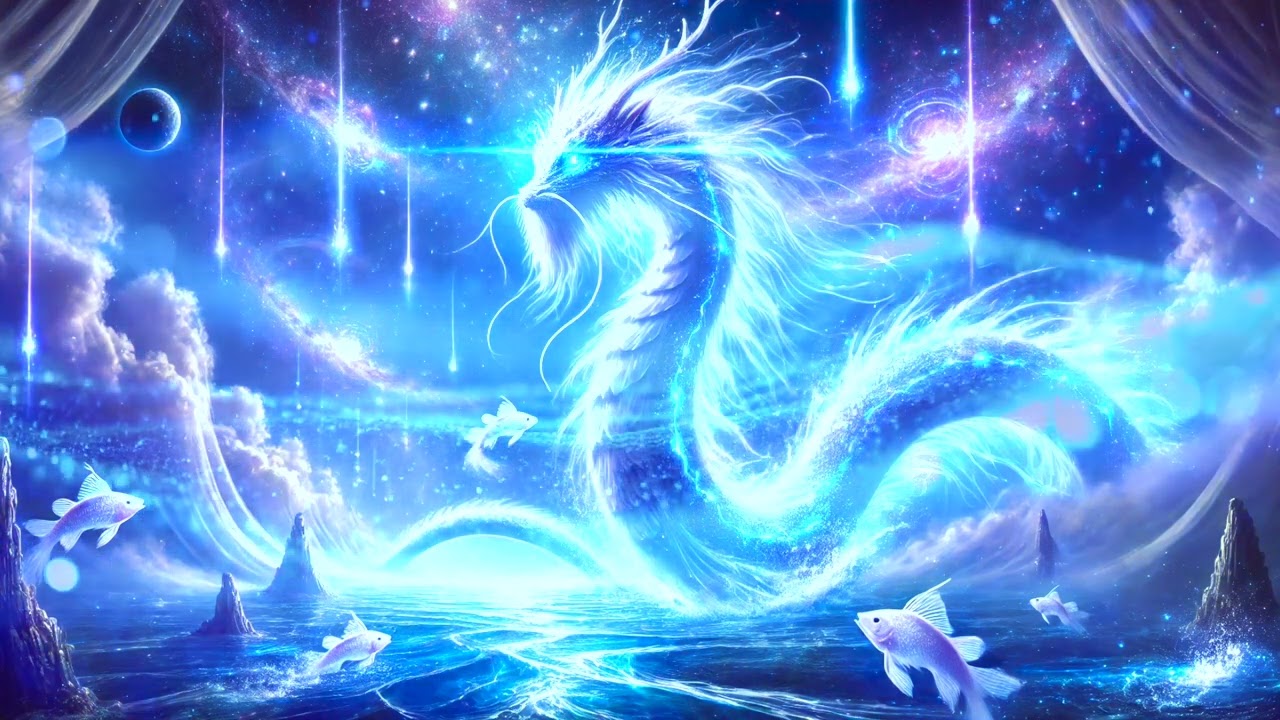 🌊 3 HOURS | Aquarius Leviathan Sound Healing | Ethereal Ambient Meditation & Sleep Music 🐉✨