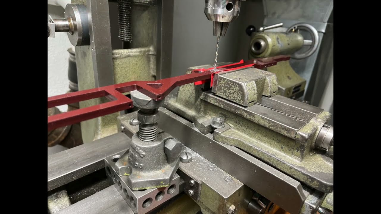 Virginia Build Part 9  - Slidebar Guide Yoke and Reverse Shaft Brackets