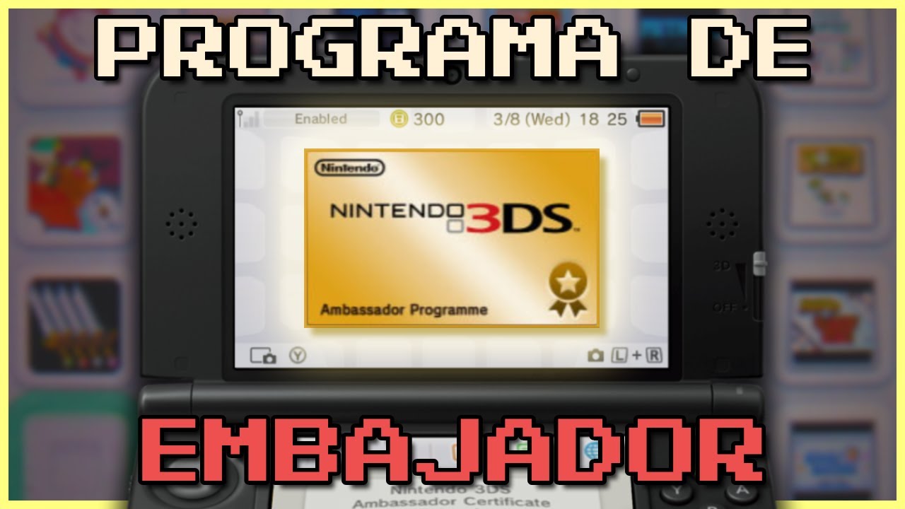 La vez que la 3DS tuvo EMBAJADORES...