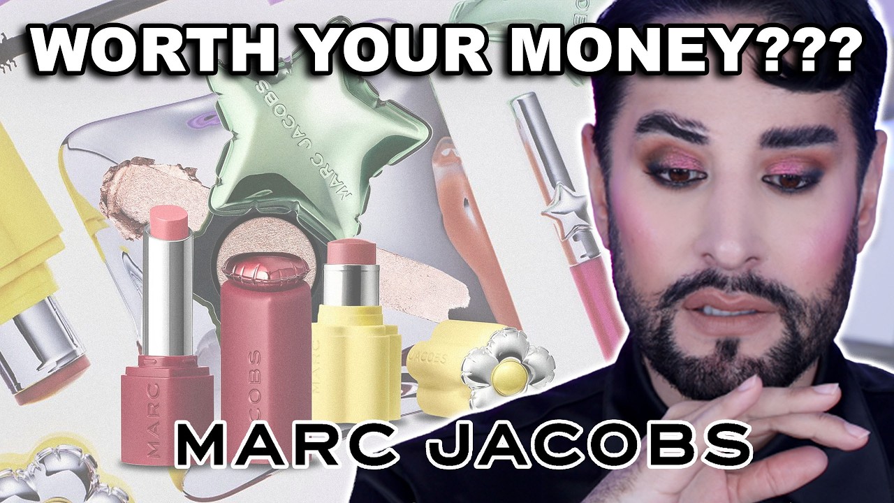 MARC JACOBS HONEST REVIEW | New Marc Jacobs makeup put to the test!