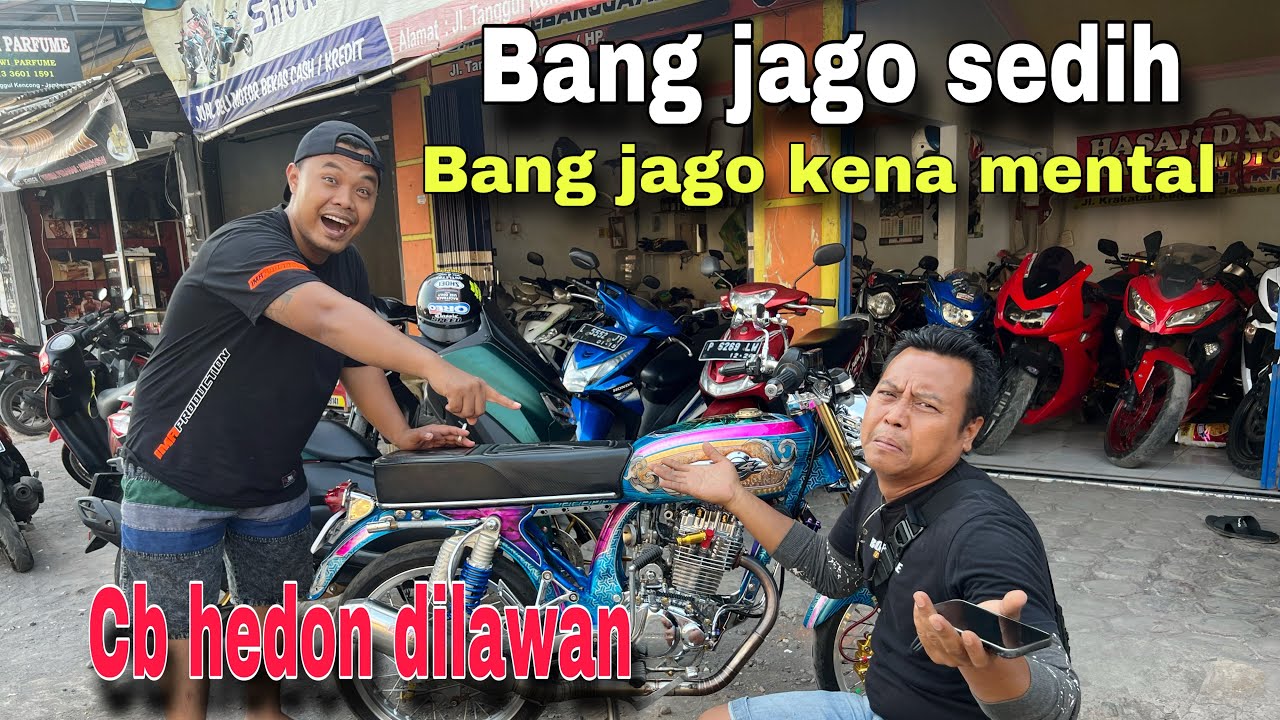 PAMER MOTOR CB HEDON KE BANG JAGO