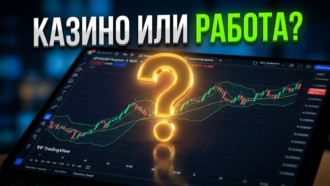 Трейдинг–это Казино? Возможно ли заработать на трейдинге? Показываю, как всё работает на самом деле!