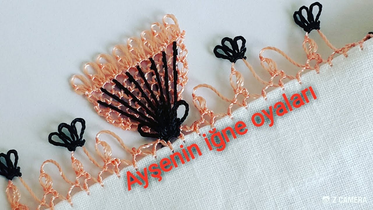 189.model Yeni çok güzel igne oyası modeli anlatımlı yapılışı DIY 📣