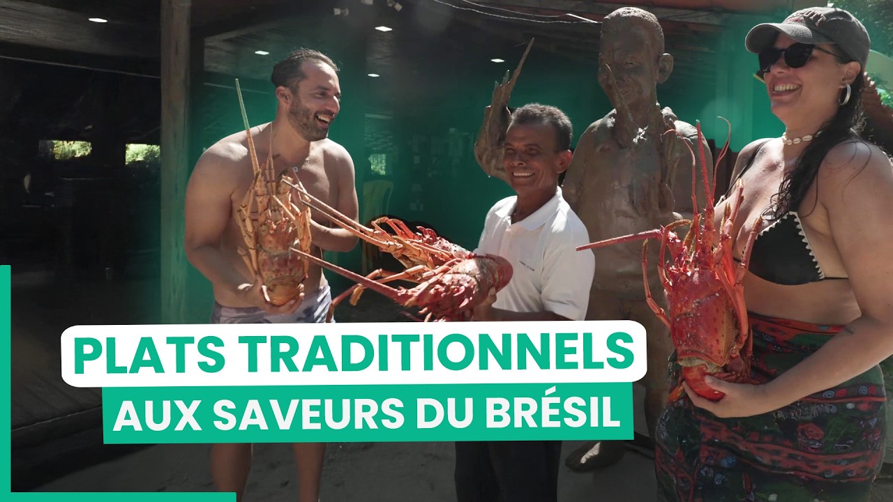 Au brésil, 500 clients viennent goûter aux langoustes chaque jour  | 750GTV