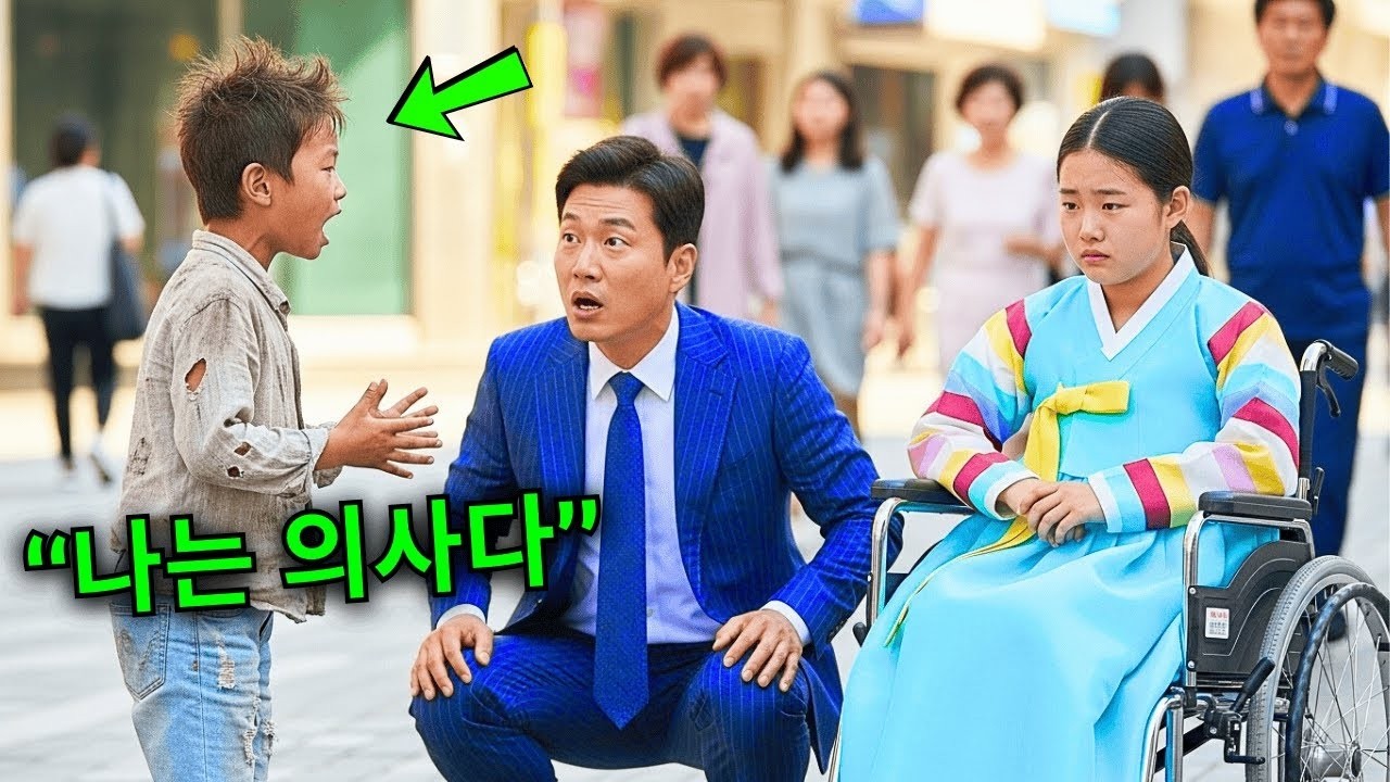 '아저씨, 저는 당신 딸을 다시 걷게 할 수 있어요' 라고 길거리 소년이 백만장자에게 말했다  그리고 믿기 힘든 일이 벌어졌다