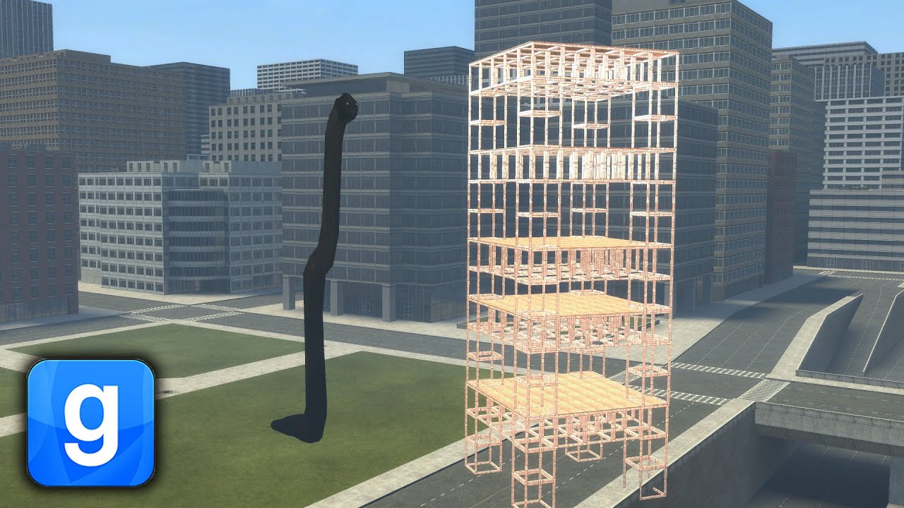 HIGHWAY WORM VS DUPES — песочница Garry's mod