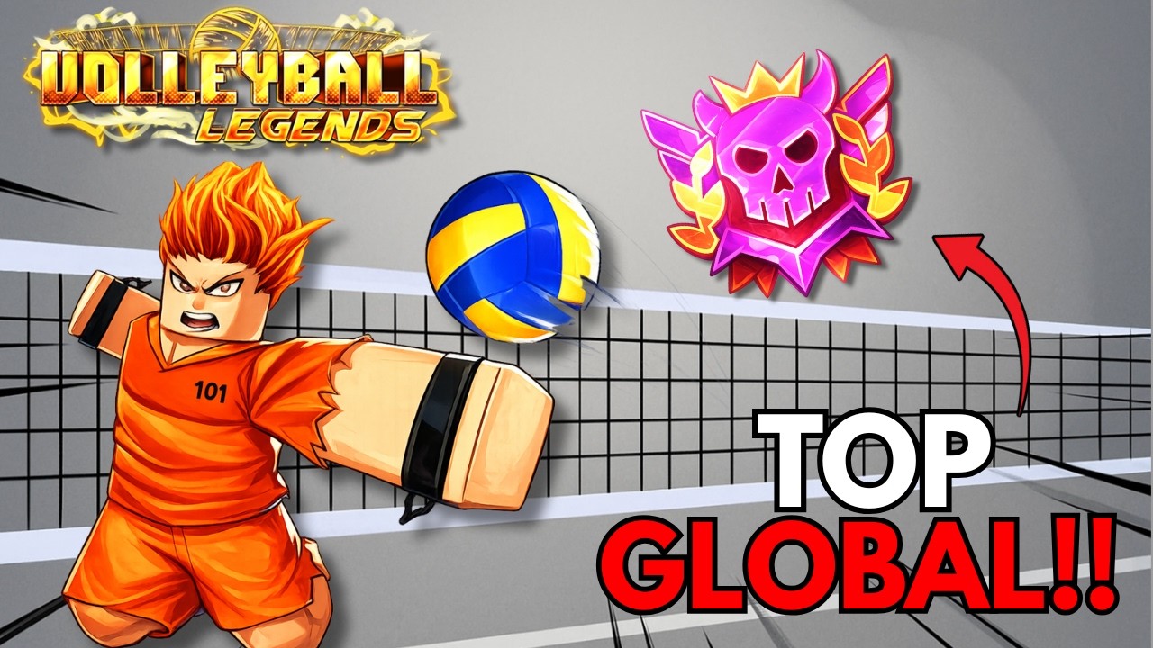 AINDA CONSIGO PEGAR TOPGLOBAL?? VOLLEIBALL LEGENDS!!