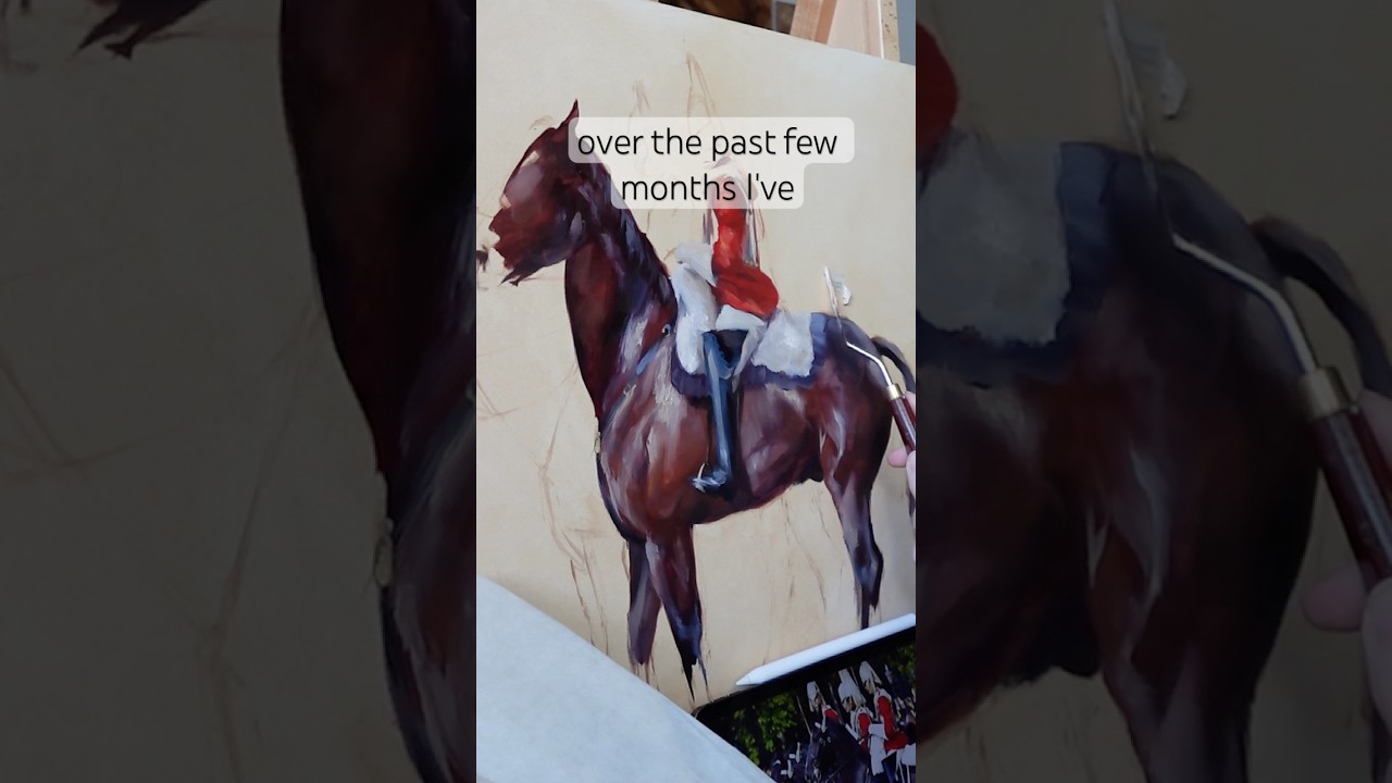 The trick I wish I knew sooner to draw better horses 🐎