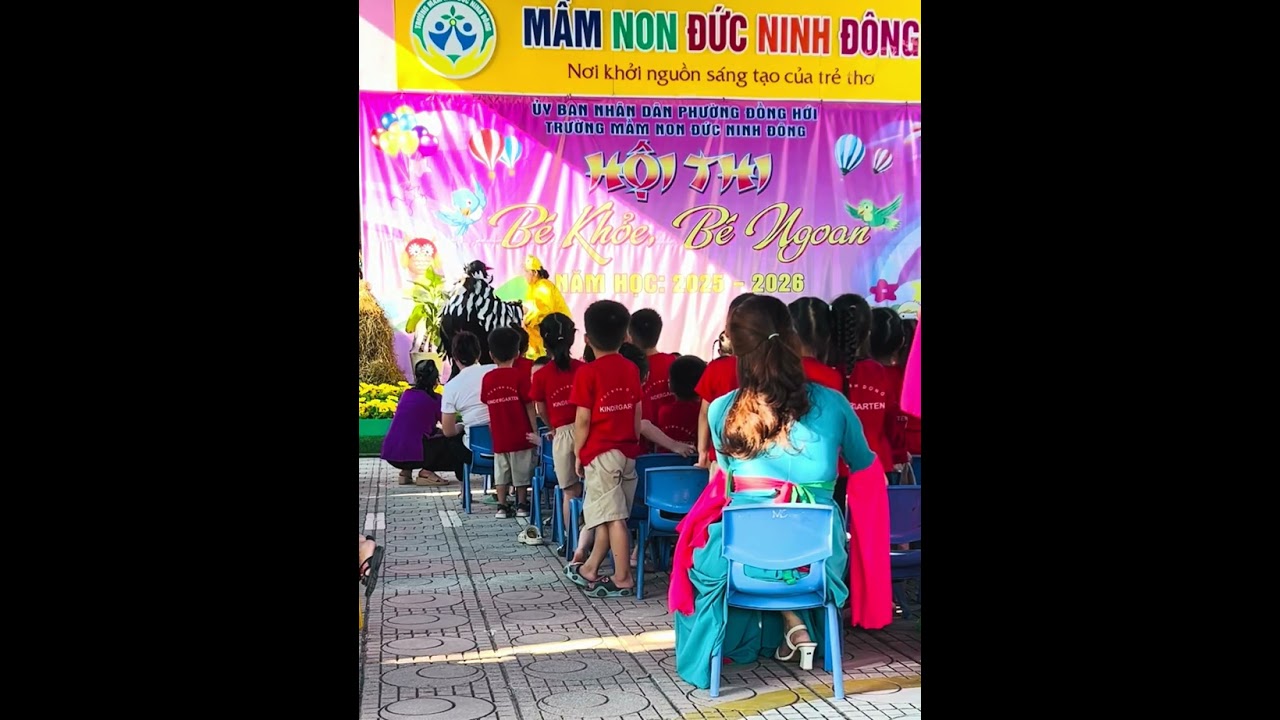 Hội thi Bé khoẻ, bé ngoan 2026 khối Bé MN Đức Ninh Đông 