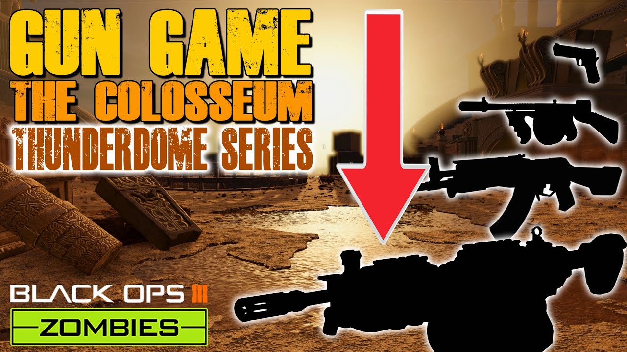 ИСПЫТАНИЕ ИГРЫ С ОРУЖИЕМ — КОЛИЗЕЙ (Call of Duty Thunderdome Zombies)