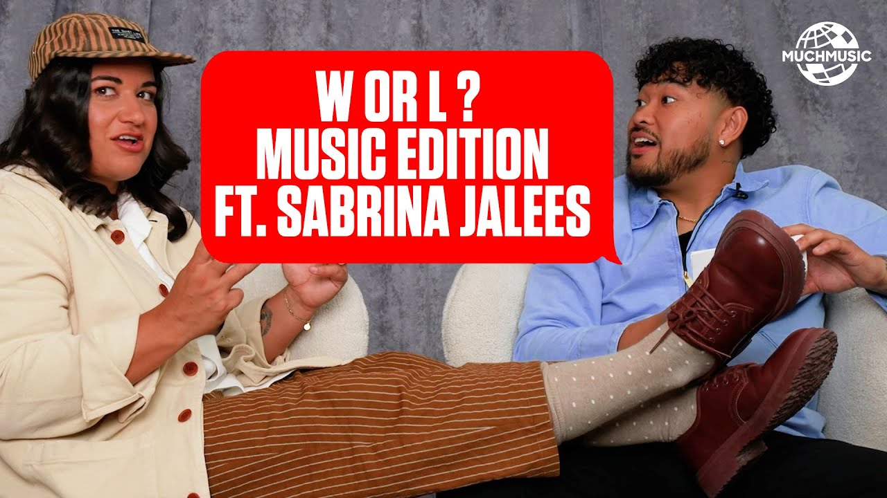 SABRINA JALEES ROASTS BAD MUSIC BEHAVIOUR | MUCHMUSIC