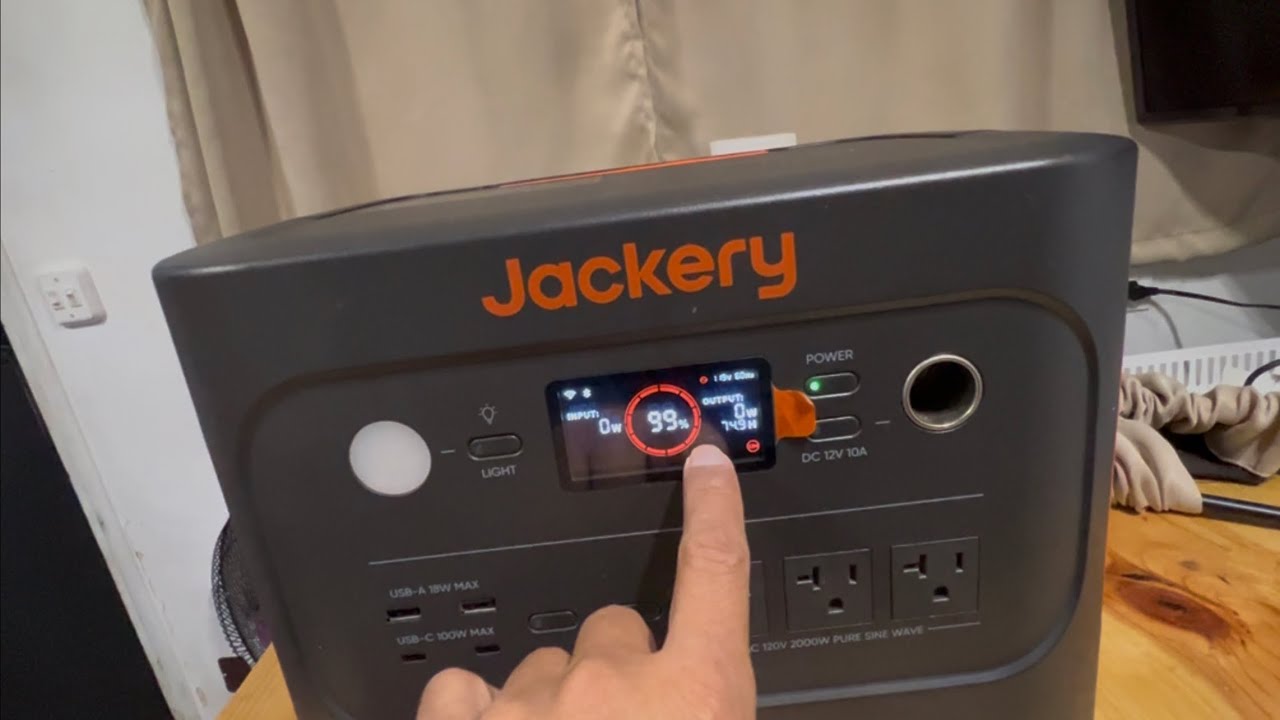 Reset Jackery Explorer 1000 Plus open apart erase FI,8 signs and get back Power
