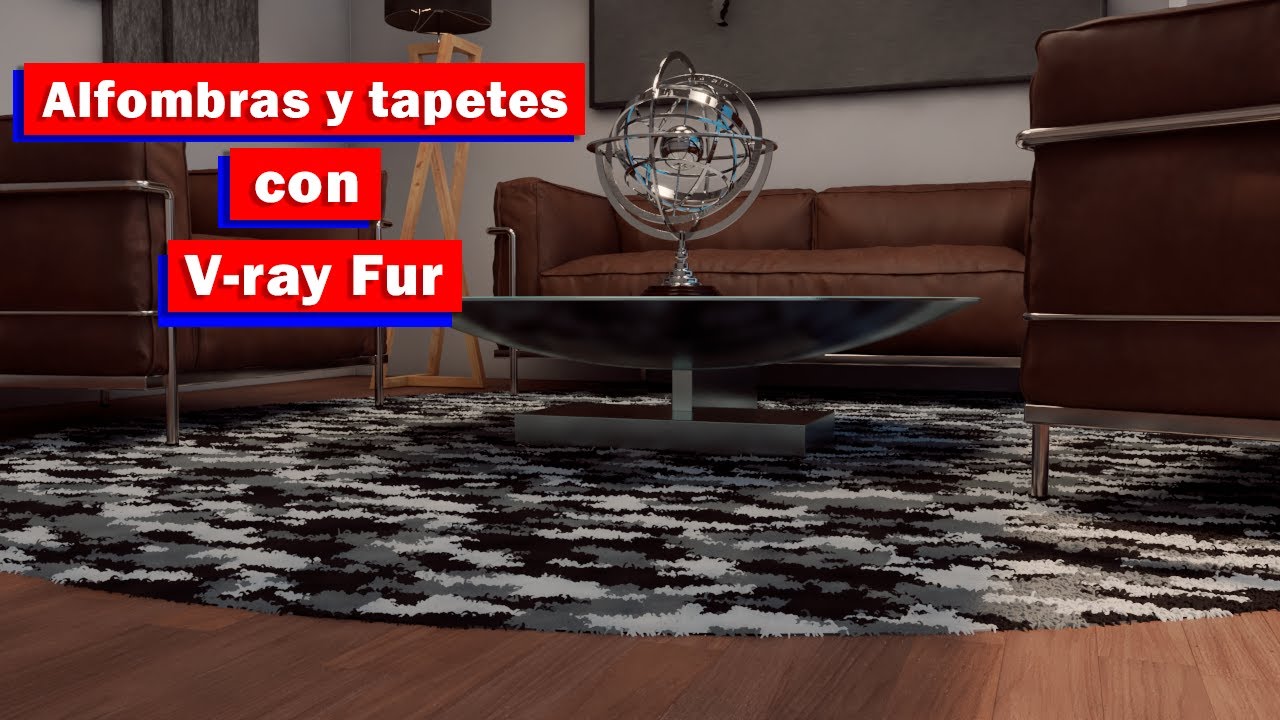 De la idea al render: cómo crear alfombras realistas con V-ray Fur para Sketchup