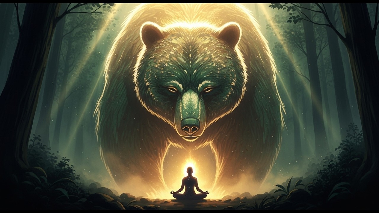 THE BEAR'S EMBRACE 🐻 432Hz Shamanic Ritual to Release Fear & Anxiety