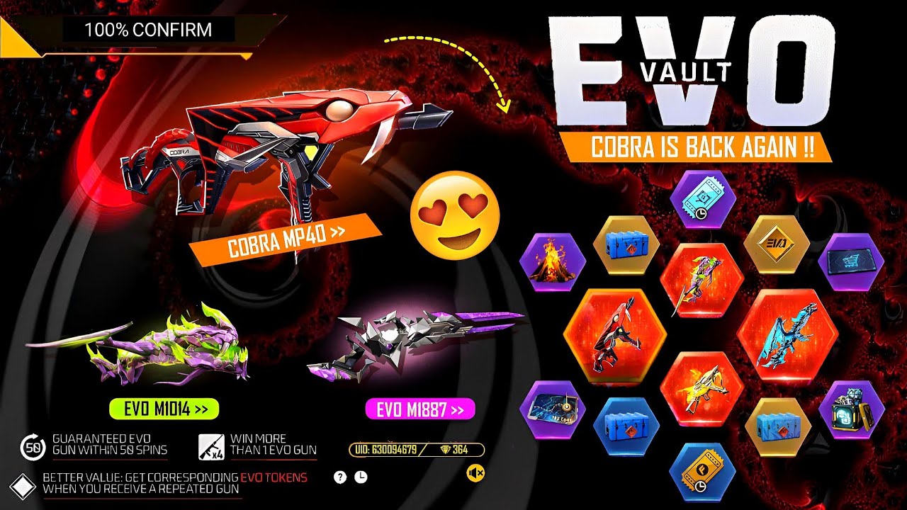 Next Evo Vault Event, Evo Gun Exchange 🥳🤯| Free Fire New Event| Ff New Event |New Event Free Fire