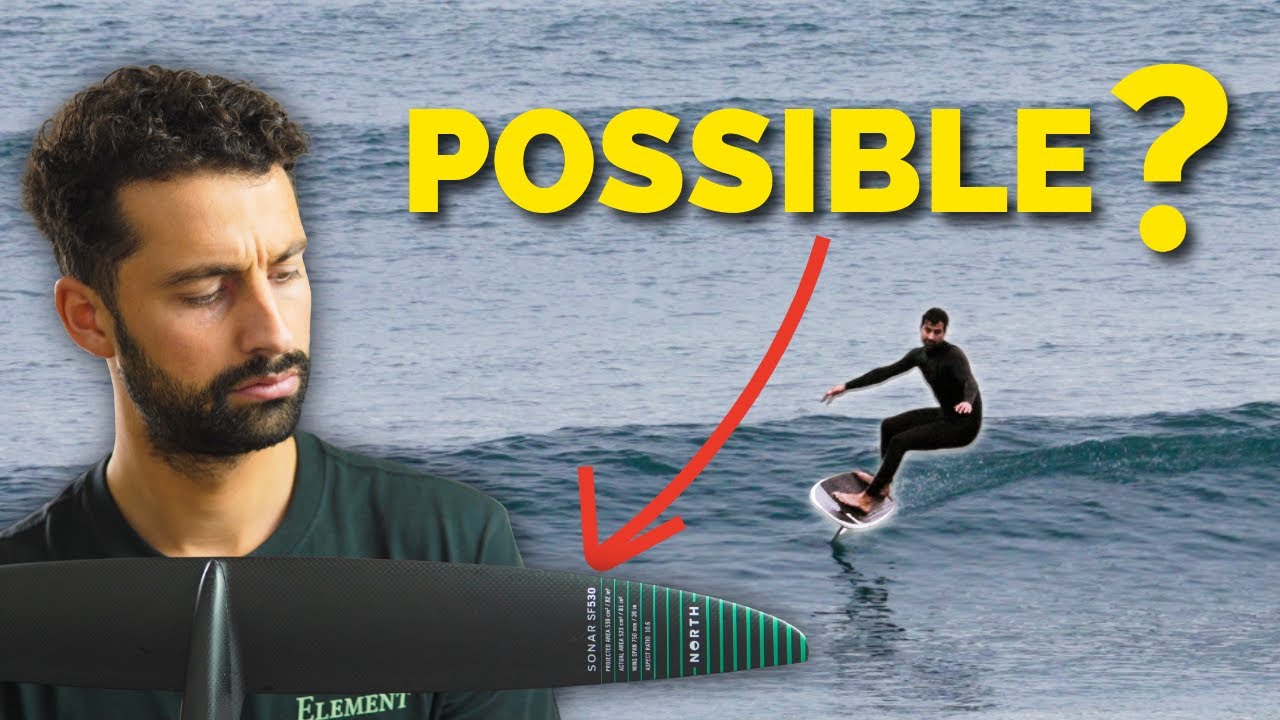 Aile trop petite en surf foil : l’erreur qui ralentit ta progression