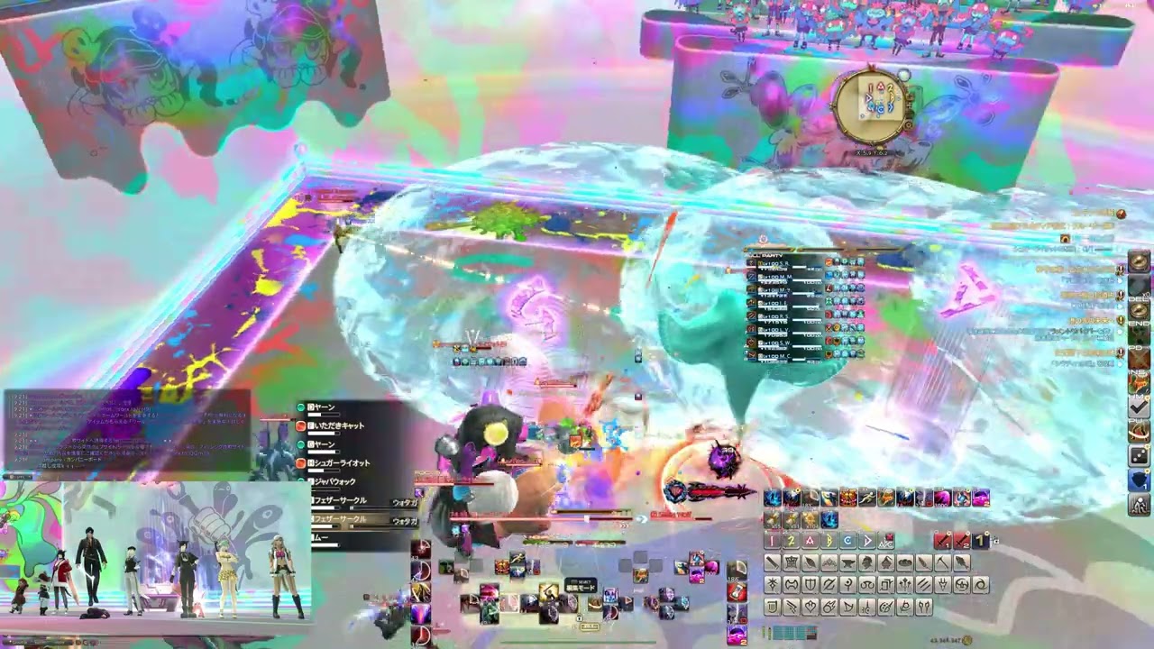 【FF14】アルカディア零式 クルーザー級２層 MT 暗黒騎士 視点 初クリア 野良