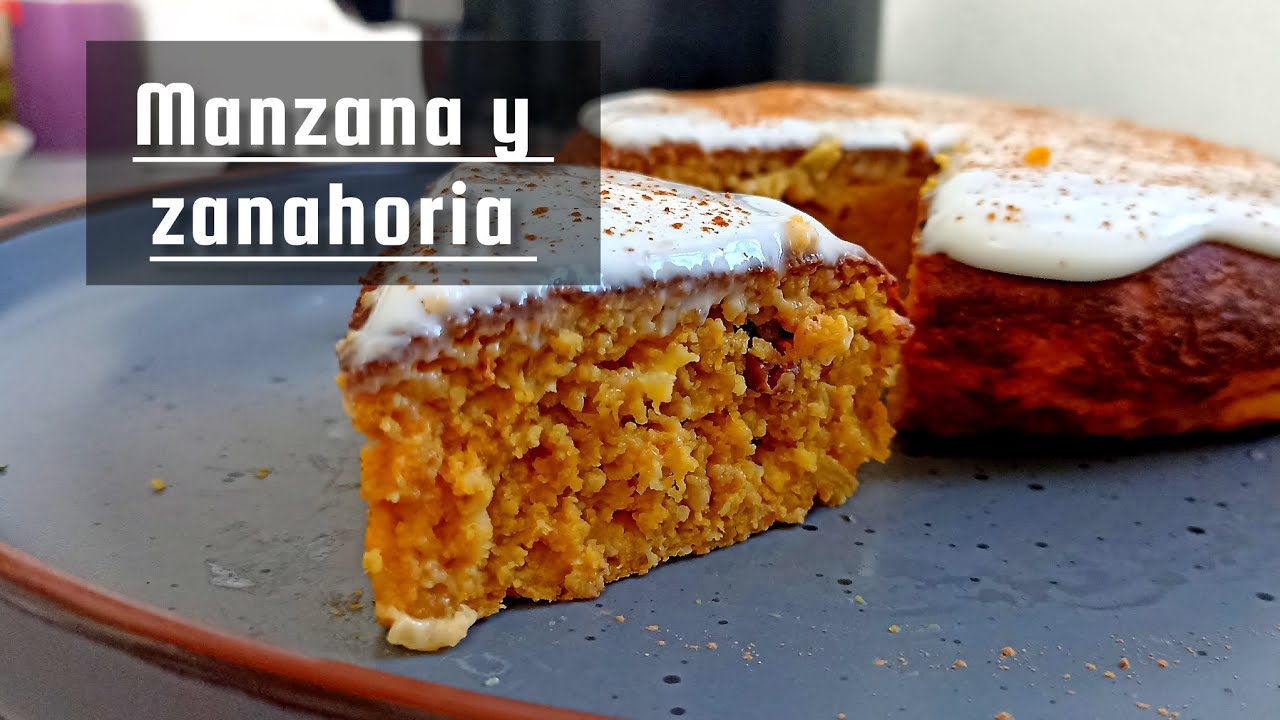 Queque de zanahoria y manzana! La mejor manera de combinar 