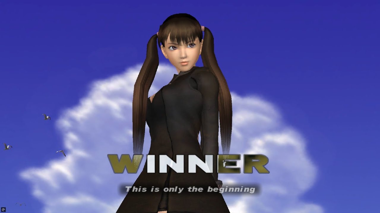 Dead or Alive 3++ [CXBX]: Time Attack Run with Lei-Fang (MOD COSTUME: Black Dress)