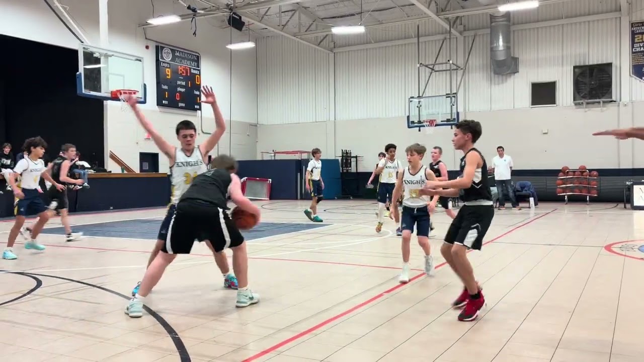 MA MSB v United Christian Academy (1st half 25-6)