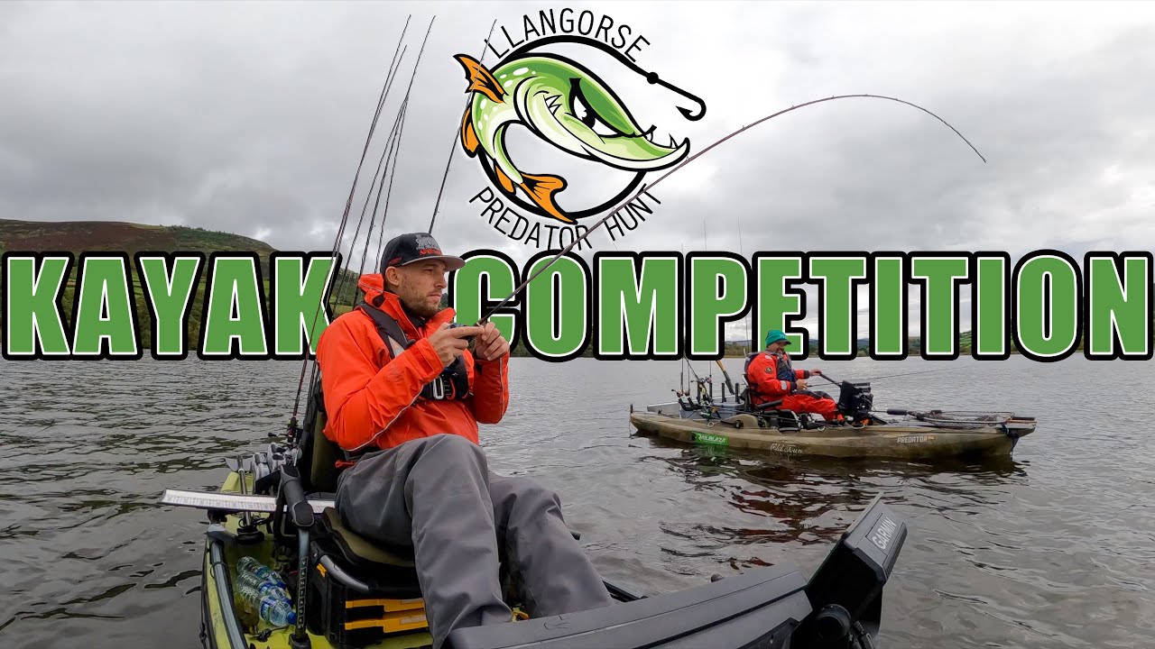 Pike fishing from the kayak | Llangorse kayak fishing competition