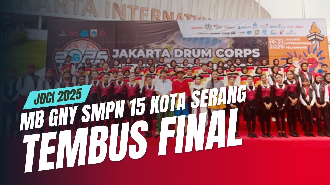 MB GITA NADA YUMAGA SMPN 15 KOTA SERANG LOLOS FINAL JDCI 2025