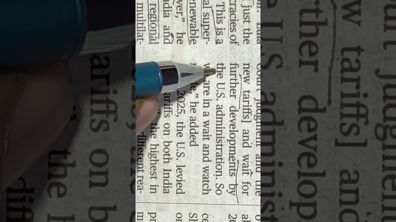 The Hindu Newspaper Reading / How to read English Newspaper / English padhna kaise Sikhe