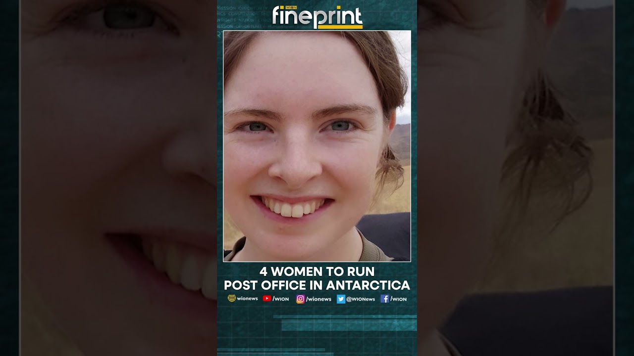 WION Fineprint | Four women to run post office in Antarctica | #shorts