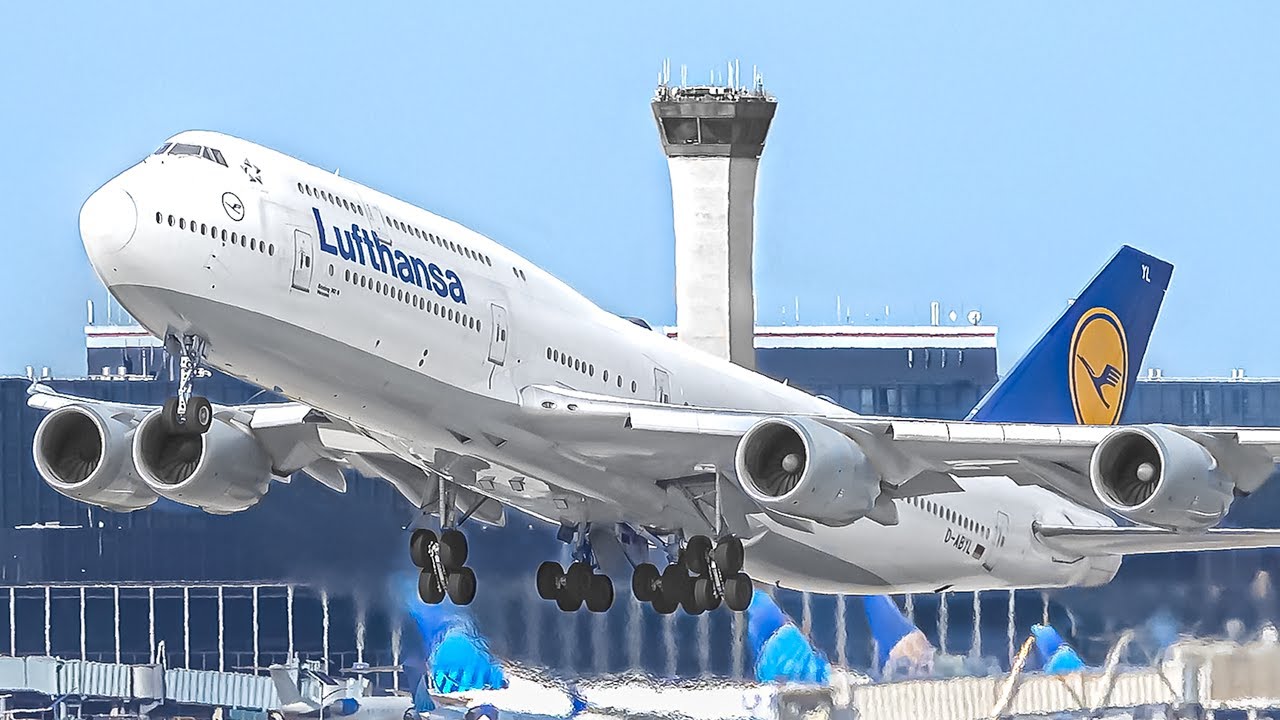 30 MINS of Plane Watching at Chicago O'Hare Airport 🇺🇸