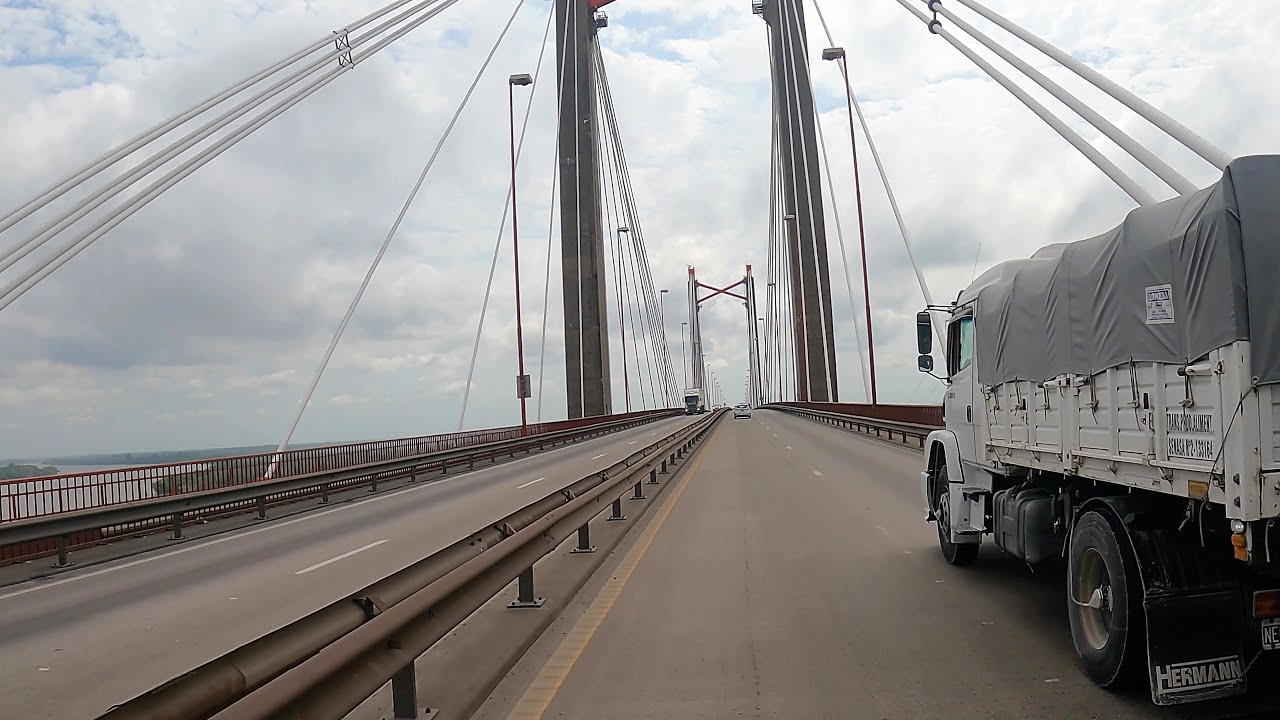 【4K】Cruzando el PUENTE Zárate Brazo Largo #Driver TOUR 2021 RUTA NACIONAL 12 Zárate/Ceibas ARGENTINA