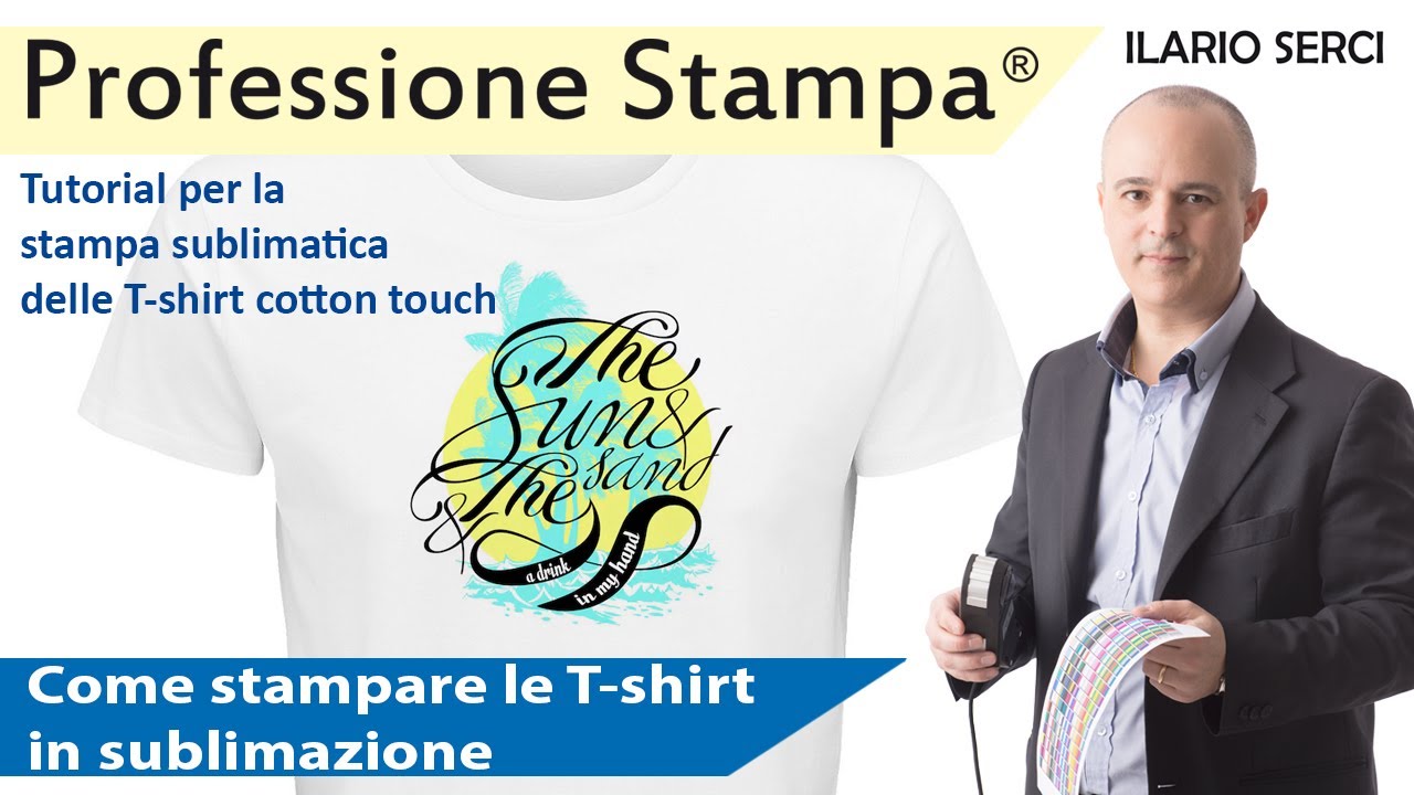 Come stampare le T shirt in sublimazione