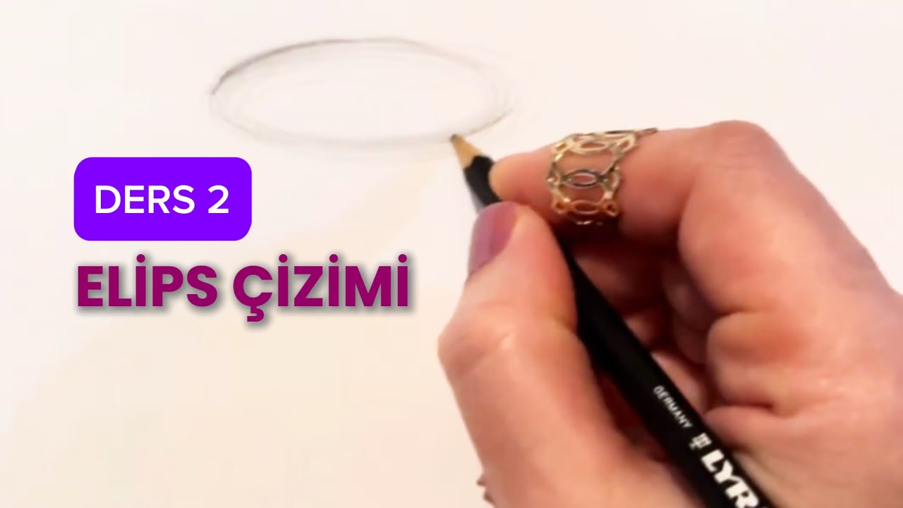 ÇİZİME BAŞLAMADAN ÖNCE YAPMANIZ GEREKENLER | DERS 2 Elips Çizimi Nasıl Yapılır #steadler 