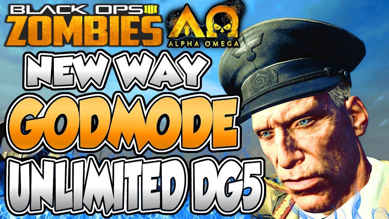 *GODMODE* & *UNLIMITED DG5* Alpha Omega Glitches (After Patch 1.25) - BO4 ZOMBIE GLITCHES