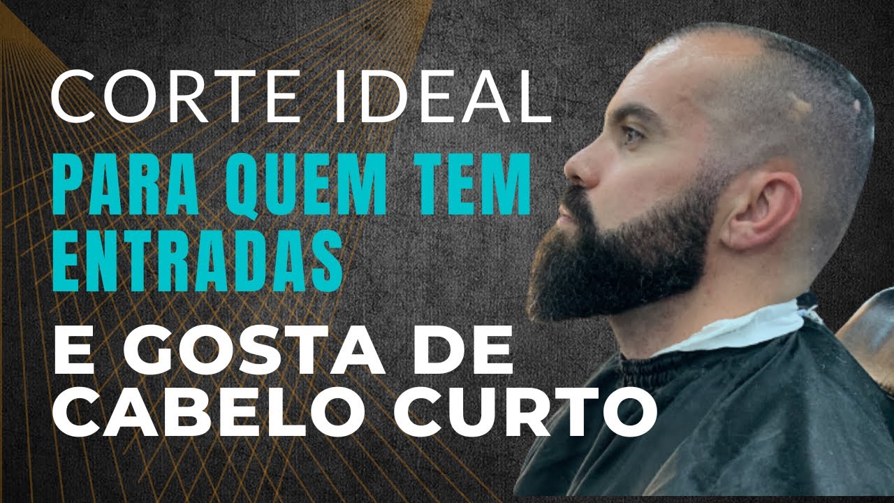 Estilo de corte ideal para quem tem entradas e gosta de cabelo curto