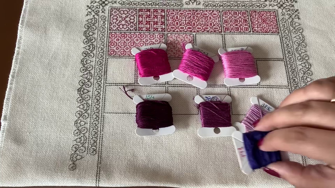 Flosstube 60. Punto de trazos o Blackwork
