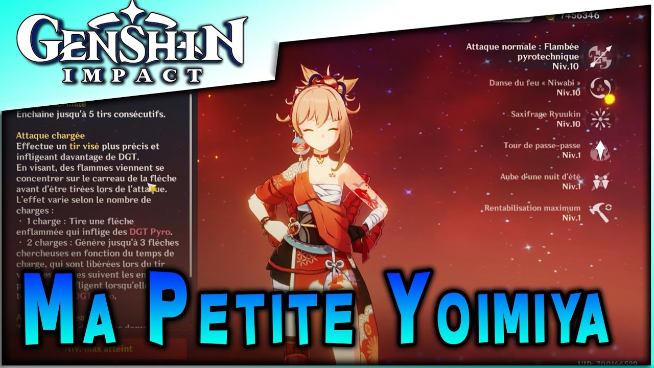 #GenshinImpact​ &bull; Yoimiya - Ce que je pense de Yoimiya ►【Genshin Impact】