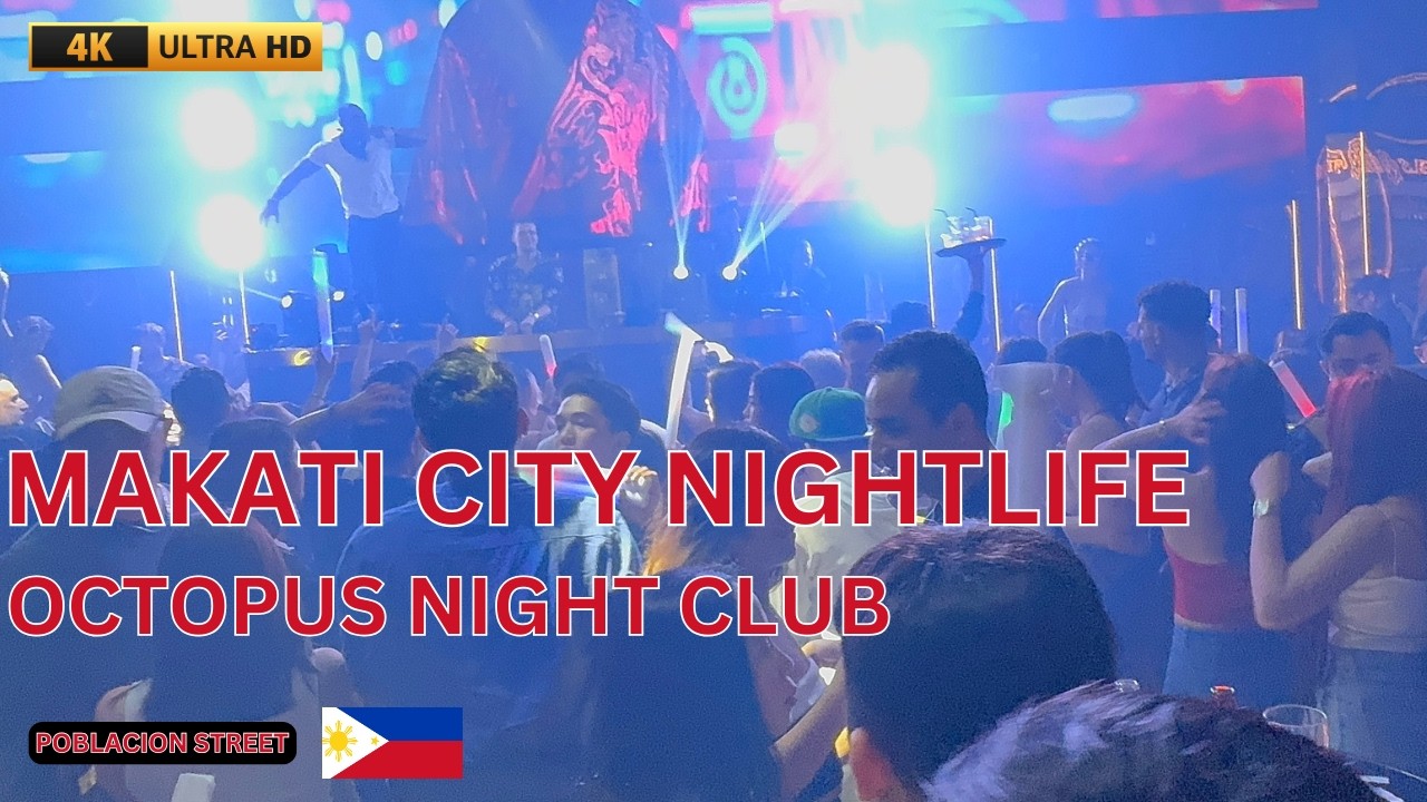Makati Nightlife on P  Burgos Street:  Amazing Octopus Night Club