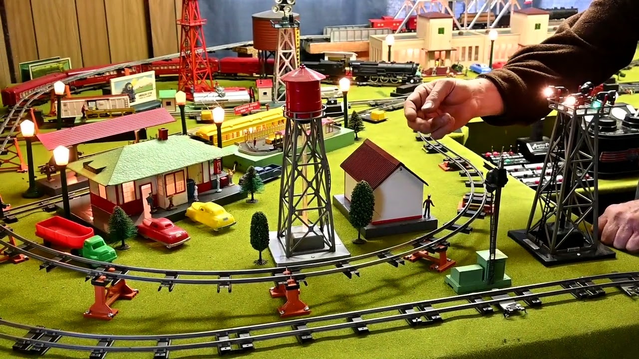 Bad Weather-Can't Work Outside-American Flyer Trains to the Rescue!