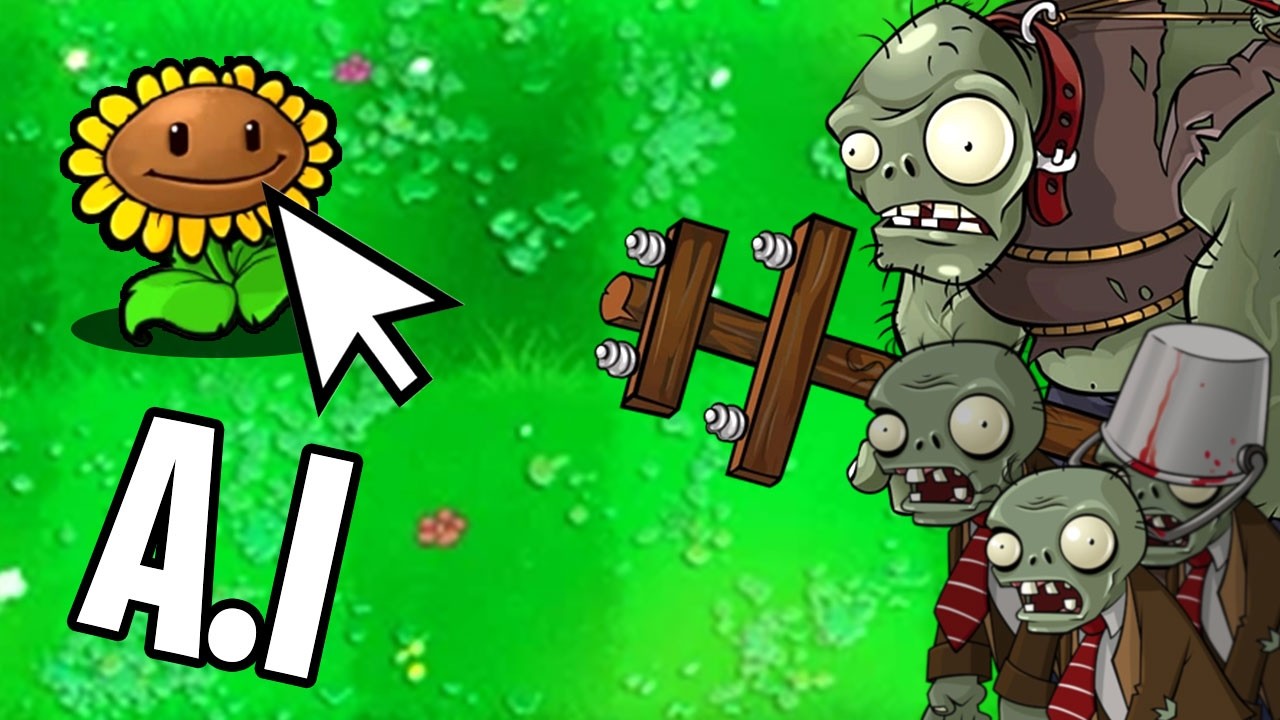 I Forced An AI To Play Plants vs Zombies
