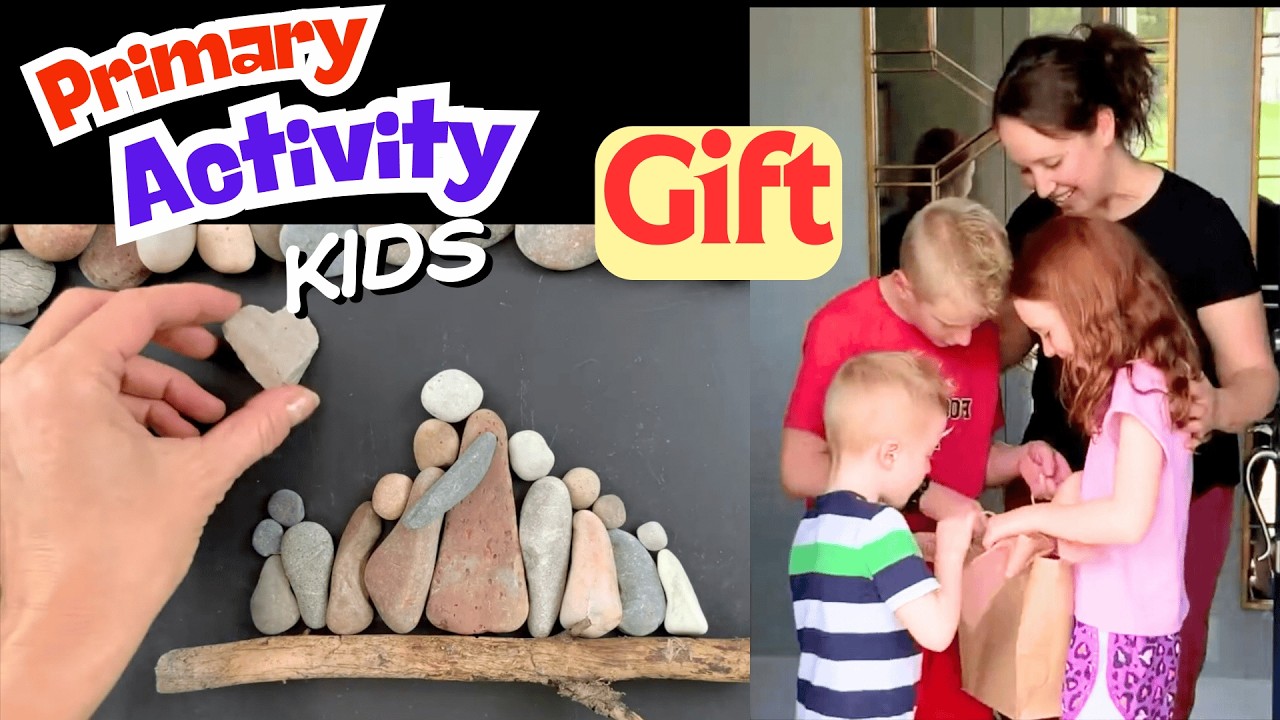 Family Gift Activity for Kids with Rocks & Pebbles--Primary Old Testament