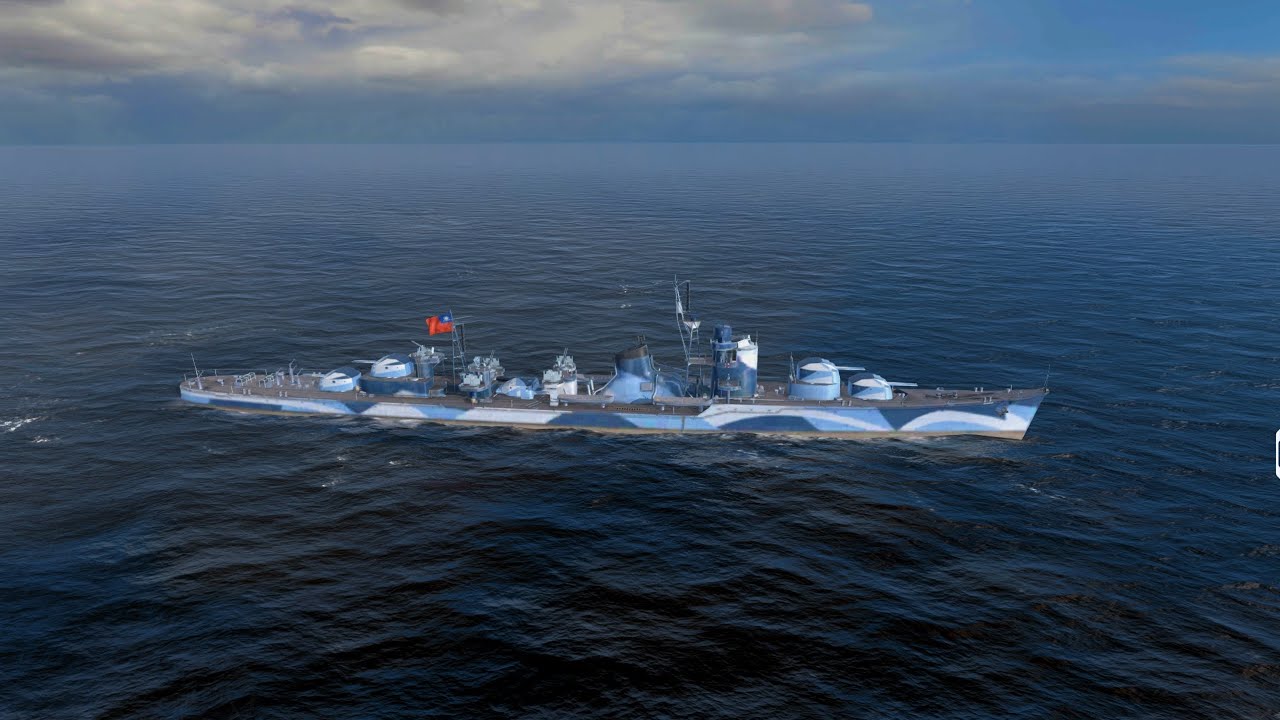 Fenyang Tier 8 pan-asian premium destroyer gameplay - World of Warships Blitz