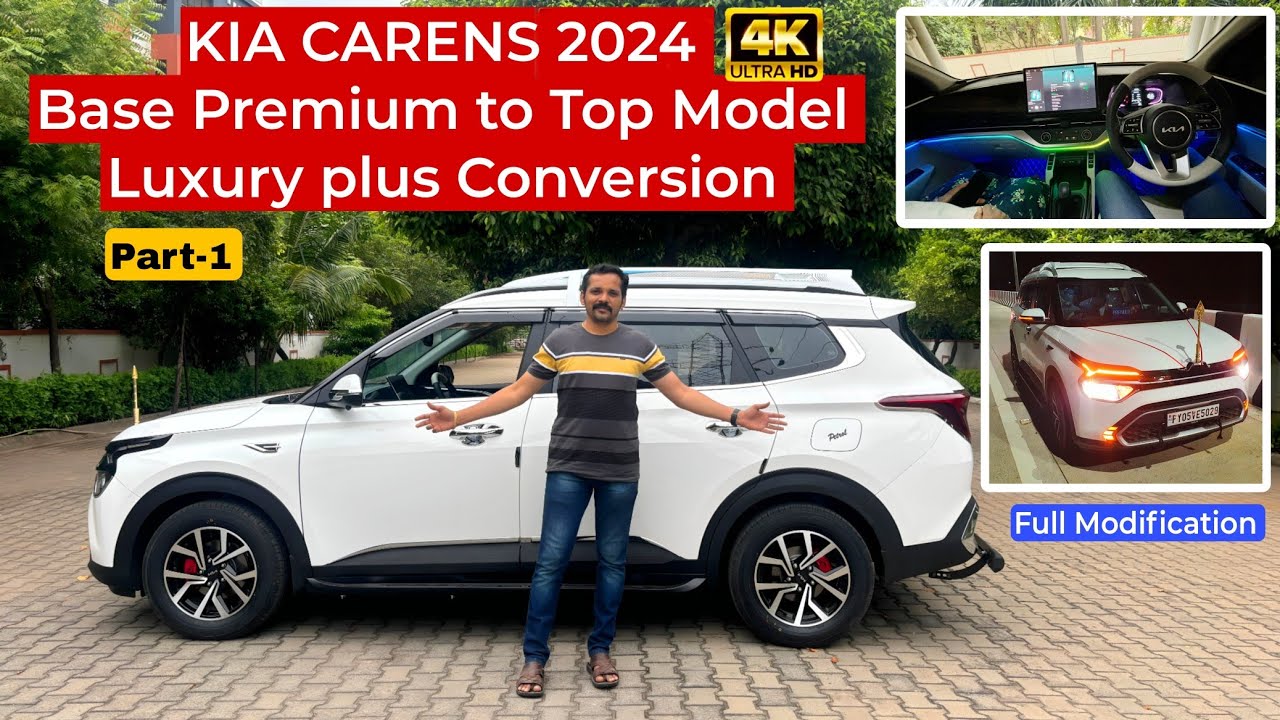 Kia Carens 2024 PREMIUM to LUXURY PLUS conversion | kia Carens| Tamil