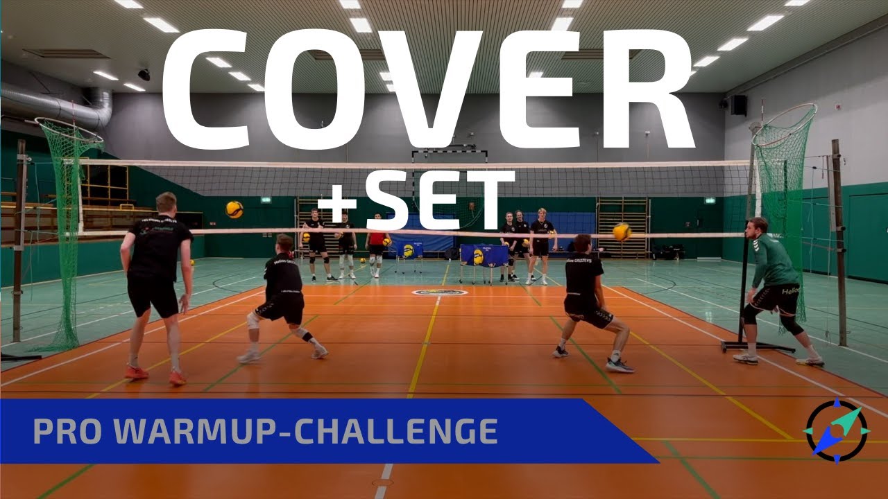 COVER + SET | great warmup game to start practice with fun and focus...