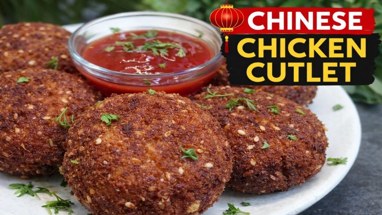 Хрустящие китайские куриные котлеты | Рецепт куриных котлет | Приготовление и замораживание курин...