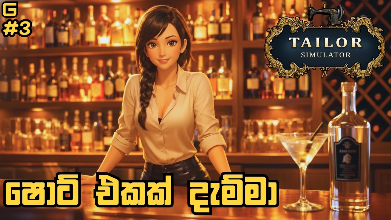 ෂොට් එකක් දැම්මා | Tailor Simulator - Sinhala Gameplay | #3